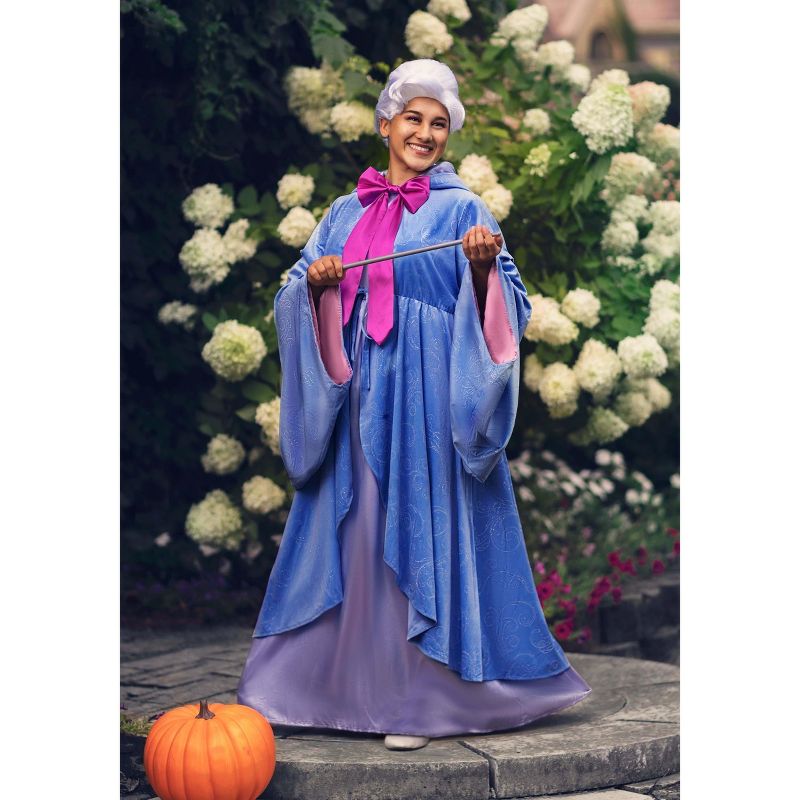 HalloweenCostumes.com Disney's Cinderella Fairy Godmother Plus Size Costume., 3 of 8