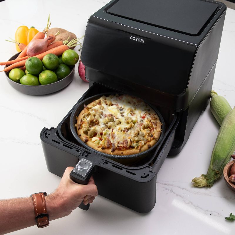 Cosori Pro XLS II Smart 5.8qt Digital Air Fryer with Pizza Pan, 2 of 9