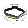 Unique Bargains Double Pocket Running Waist Pack 1 Pc - 2 of 4