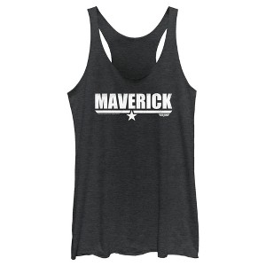 Women's Top Gun Maverick Racerback Tank Top - 1 of 4