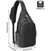 Everyday Carry Sling Bag with RFID Protection, Lightweight Anti-Theft Crossbody Backpack for Hiking, Travel - 2 of 4