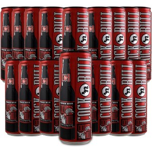 Cock n Bull Ginger Beer 12oz Soda Cans - Ideal Mixer for Cocktails, Mocktails, and Bartenders - Premium Quality for Perfect Mixed Drinks - Refreshing Flavor Profile- Made In USA - 1 of 3