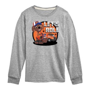 Boys' - Paw Patrol - Let's Roll Zuma Long Sleeve Graphic T-Shirt - 1 of 4