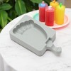 Unique Bargains Popsicles Mould Footprint Shape Comes with 20 Stick Hand Washable 2.95"x5.71" 1 Pc - 2 of 4