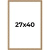 PosterPalooza | 27x40 Museum-Quality Picture Frame, UV Resistant Acrylic, Foam Board Backing, Available in 4 Finishes - 2 of 4