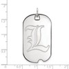 Black Bow Jewelry 10k White Gold Louisville Cardinals NCAA Large Pendant - 2 of 3