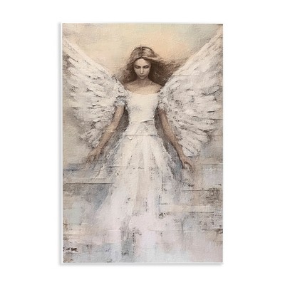 Stupell Industries Spiritual Abstract Angel Wall Plaque Art