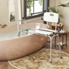 Costway Sliding Tub Transfer Bench with Extra-Wide Seat Backrest for Elderly and Disabled - 4 of 4