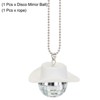 Unique Bargains Shiny Surface Ornament Car Birthday Party Accessory Disco Balls - 3 of 4