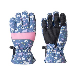Andy & Evan  Toddler Kids Zipper Gloves - 1 of 4