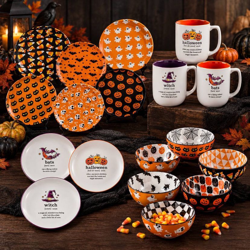 Certified International Halloween Dinnerware Collection