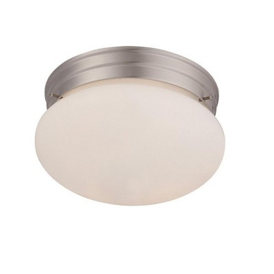 Savoy House 2 - Light Flush Mount in  Satin Nickel