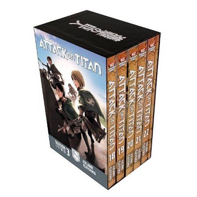 Attack on Titan Season 3 Part 2 Manga Box Set - by  Hajime Isayama (Mixed Media Product)