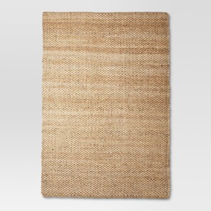 Woven Runner Rug Solid Neutral - Threshold™ - 1 of 4