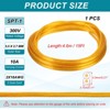 Unique Bargains Tinned Copper Insulated Heat Resistant PVC Covered 300V SPT-1 Round Wire 18AWG - 2 of 4