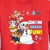Boys' - Paw Patrol - Having Snow Much Fun Graphic Long Sleeve Fleece Sweatshirt - 2 of 4