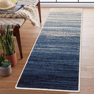 Area Rug Modern Ombre Rug Contemporary Gradient Throw Carpet for Bedroom Solid Accent Rug Non-Shedding Living Room Rug - 1 of 4