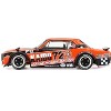 Nissan Skyline 2000GT-R (KPGC10) RHD #72 "Kaido Racing V1" Orange with Black and Graphics 1/64 Diecast Model Car by Mini GT - 3 of 4