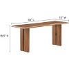 Modway  Amistad 46 Inch Wood Bench - 3 of 3