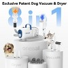 Oneisall BM1 8-in-1 Dog Grooming Kit - Vacuum, Dryer & Clippers w/ Adjustable Speed & Temp - 2 of 4