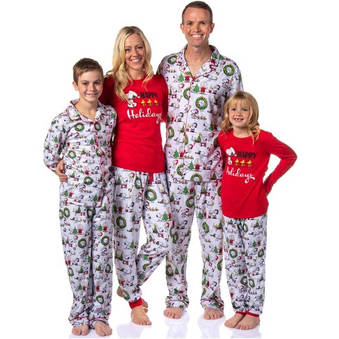 Peanuts Girls' I Woke Up This Cute Snoopy Tie-dye Sleep Pajama Set