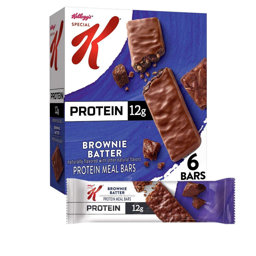 UPC 038000291791 product image for Special K Protein Brownie Batter Meal Bars - 6ct- Kellogg's | upcitemdb.com