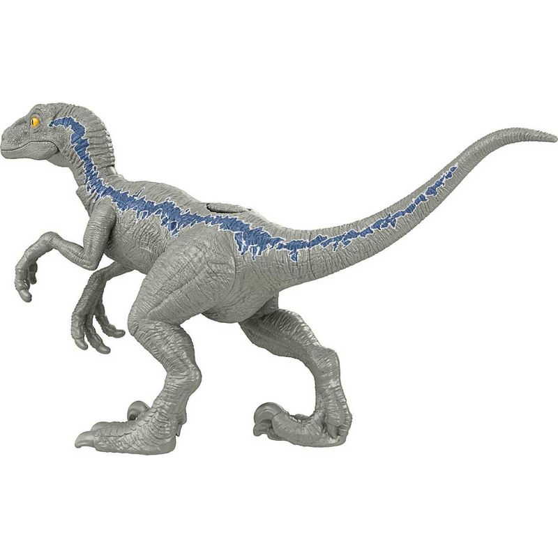 Jurassic World: Dominion Ferocious Pack Velociraptor &#39;Blue&#39; Dinosaur Figure, 5 of 7
