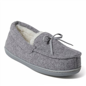 Dearfoams Women's Hayes Soft Knit Moccasin House Shoe Slipper - 1 of 4