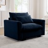 NicBex 51 Inch Corduroy Deep Seat Single Sofa with Waist Pillow for Living Room,Office,Apartment - 2 of 4