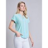 Jones New York Split Neck Top - 2 of 3