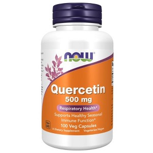 Quercetin 500mg by Now Foods  -  100 VegCap - 1 of 3
