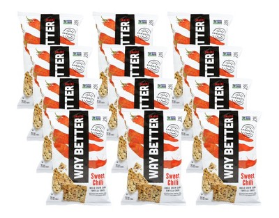 Way Better Snacks Sweet Chili Tortilla Chips - Case of 12/5.5 oz