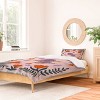 Deny Designs 3pc Twin/Twin XL Angela Minca Snails and Flowers Duvet and Sham Set - 2 of 4
