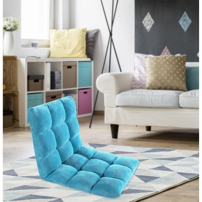 Kids' Esme Recliner Chair Aqua - Chic Home