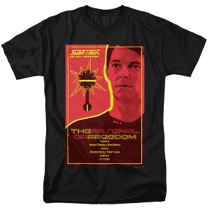 Star Trek Tng Season 1 Episode 21 Adult T-Shirt Black - 1 of 4