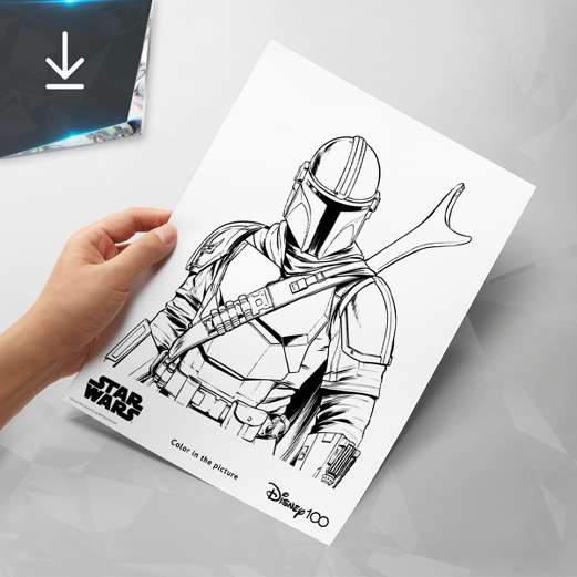 Star Wars Coloring Page 2