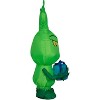 Grinch Christmas Airblown Inflatable Little Grinch, 4 ft Tall, Green - 3 of 4