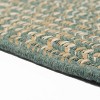 Colonial Mills Monterey Wool Tweed Braided Runner, Teal 2' x 5', Rectangle Shape - 2 of 4