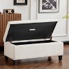 Christopher Knight Lumine Modern Boucle Upholstered Storage Ottoman with Flip-Top Lid - 2 of 4