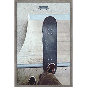 Trends International Skateboarding - Drop In Framed Wall Poster Prints - 1 of 4