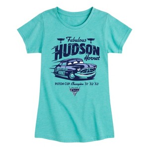 Girls' - Cars -  Fitted Short Sleeve Graphic T-Shirt - 1 of 4