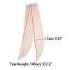 INSPIRE CHIC Women's Plain Solid Color Pure Skinny Long Neckerchief Hair Band 55.12 x 5.12 inches(L*W) - 3 of 4