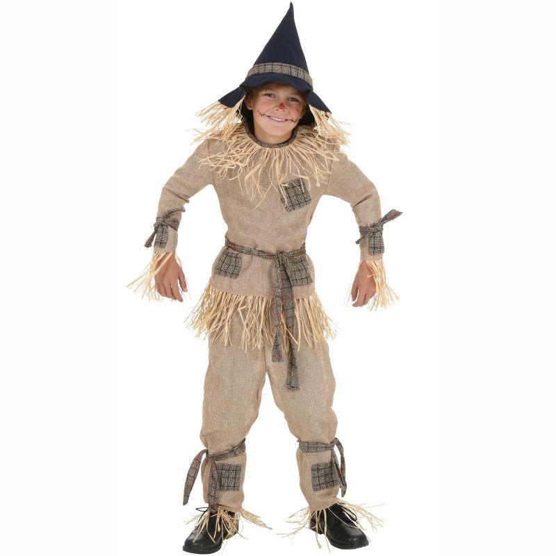 HalloweenCostumes.com Child Silly Scarecrow Costume, 1 of 2