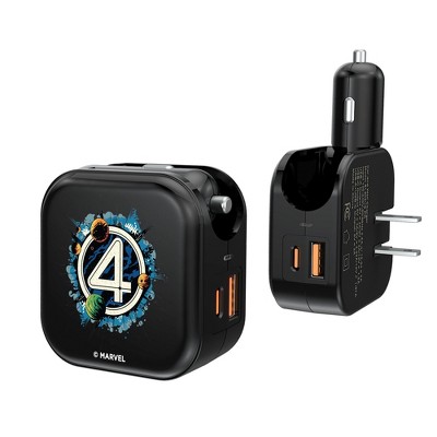 Marvel Fantastic 4 Badge 18-Watt 2 in 1 USB A/C Charger
