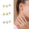 Chery Life 3 Pairs Stylish earrings suitable for people of all styles - 2 of 4