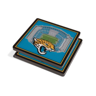 NFL Jacksonville Jaguars 3D Stadium View Coaster