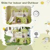 Whisen 8-in-1 Toddler Climber and Slide Set with Slide, Basketball Hoop, Crawling Tunnel, Ideal Gift for Kids Age 1+ - 3 of 4