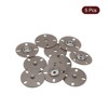 Unique Bargains Alloy Invisible Durable High Hardness Buckle Fasteners Press Studs Buttons 5 Pcs - 3 of 4
