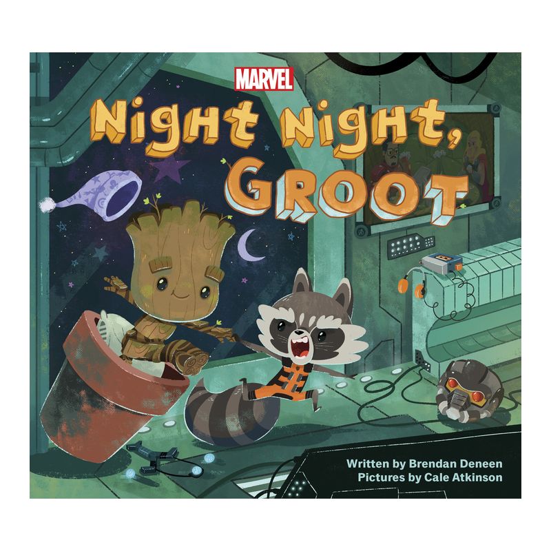 Night Night, Groot by Brendan Deneed (Board Book), 1 of 4