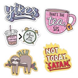 big moods vsco aesthetic sticker pack 5pc target